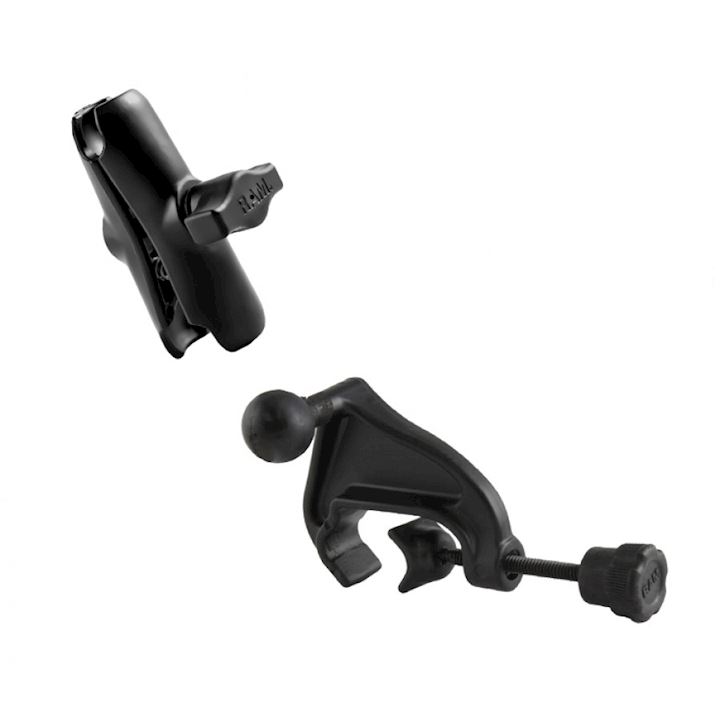 Mount with Yoke Base and Standard Double Socket Arm for 1" Ball